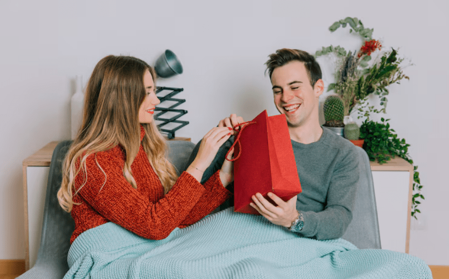 Collection of personalized gifts for couples