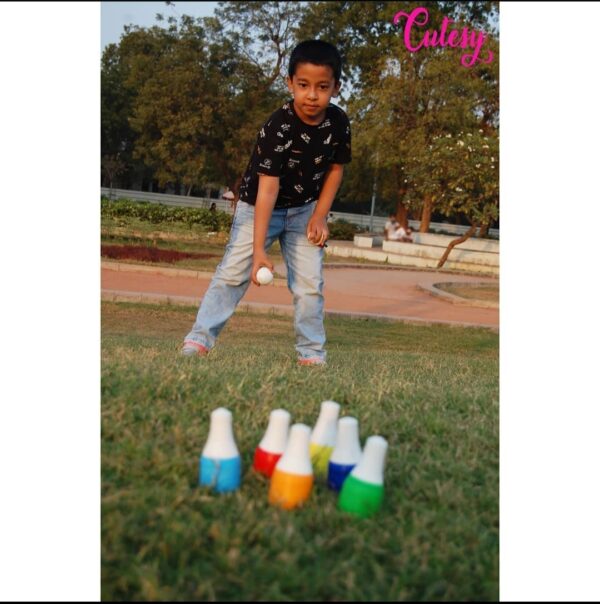 Wooden Mini Bowling Set - Image 4