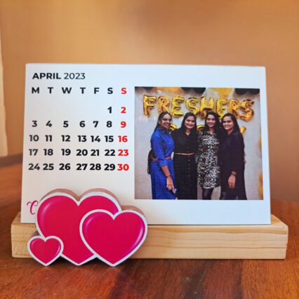Cutesy Customized Calendar with photos