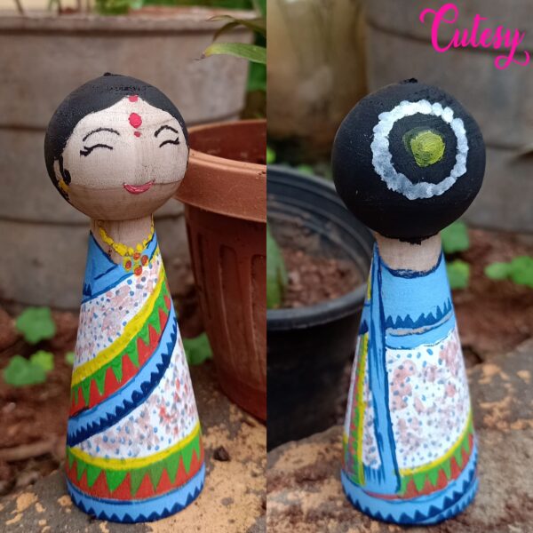 Wooden DIY Dolls