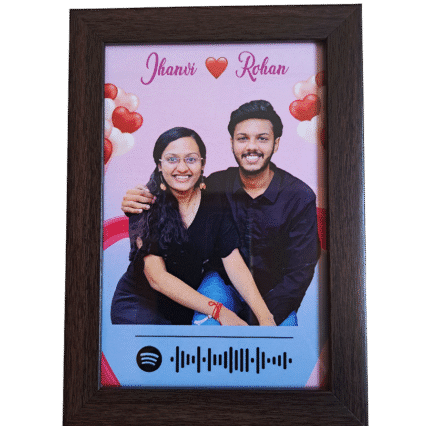 Cutesy Musical Photo Frame on a table