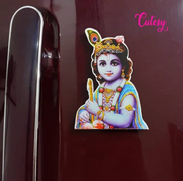 Cutesy Magnet Krishna