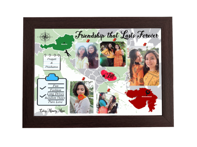 Cutesy Memory Map with custom markers