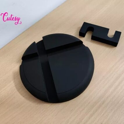 DARK Mobile Stand Combo – Premium Wood Mobile Holder and Pocket Stand from Cutesy India