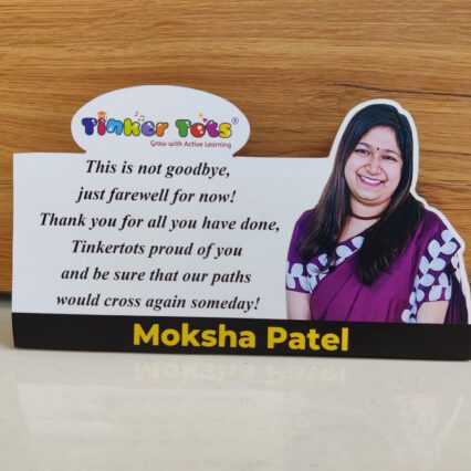 Cutesy Photo Momento Small Stand – Personalized Memory Display from Cutesy India