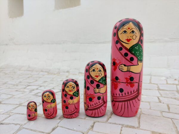 Wooden Russian Doll Set
