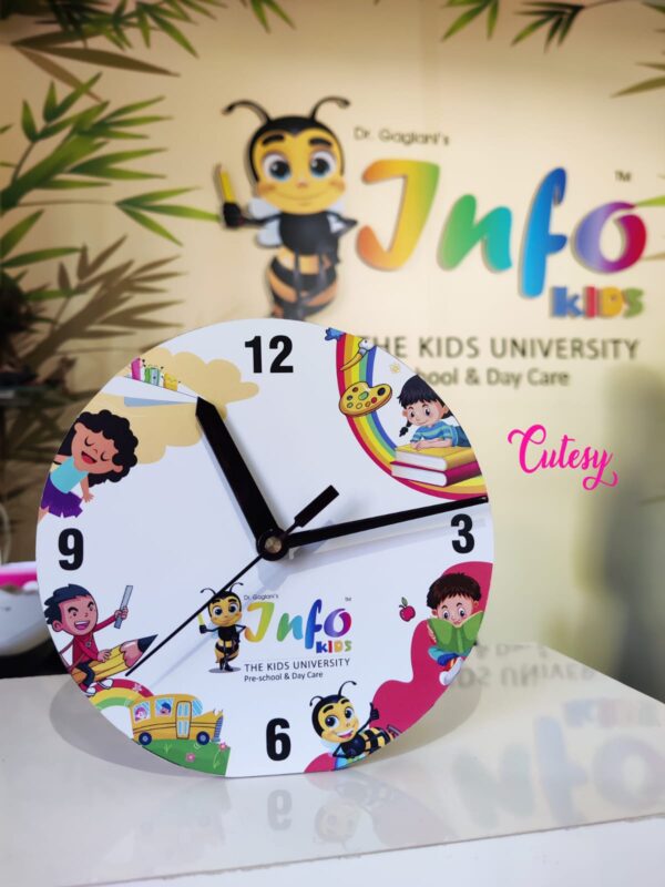 Personalized Wooden Clock - Image 2