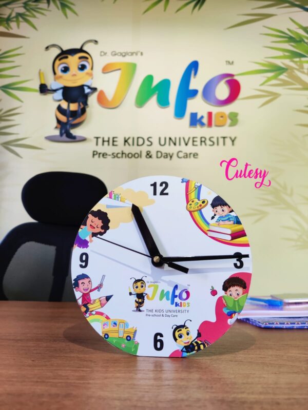 Personalized Wooden Clock - Image 3