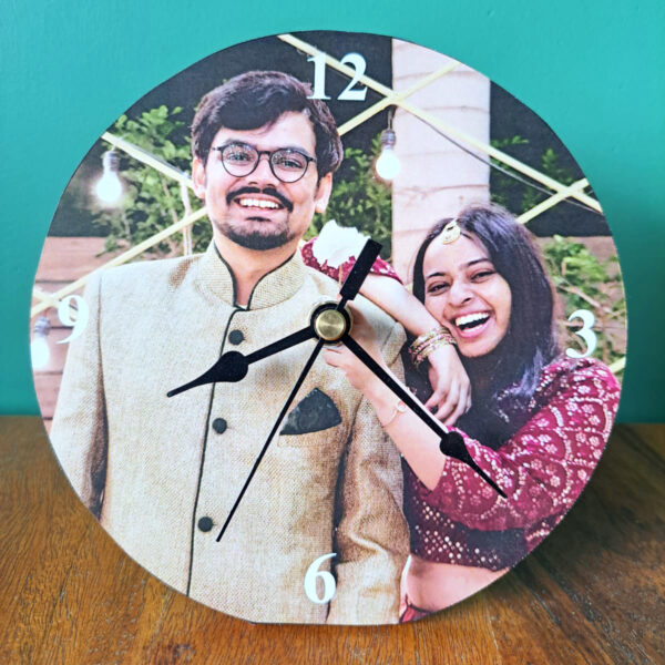 Cutesy Customised Clock with Photo