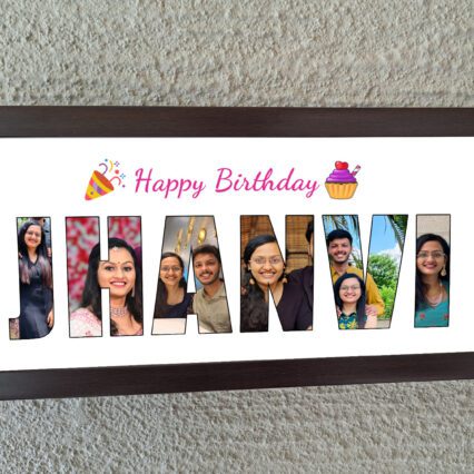 Cutesy NamePix Frame – Personalized Photo Gift