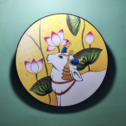Madhubani Wall Art Frame – Traditional Indian Folk Art from Cutesy India