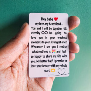 Customised Wallet Card