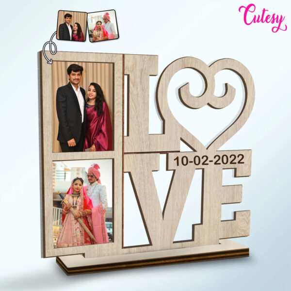 Cutesy Love Cutout | 2 Photos