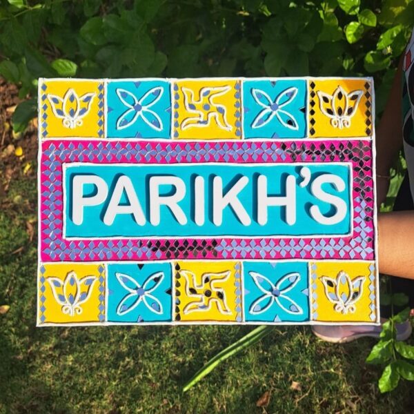 Lippan Art Name Plate - Image 2