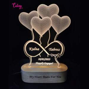 Acrylic Lamp with Warm White
