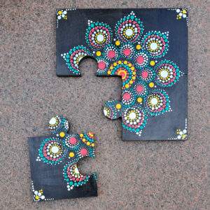 Mandala Art Tea Coaster | 4 Pcs