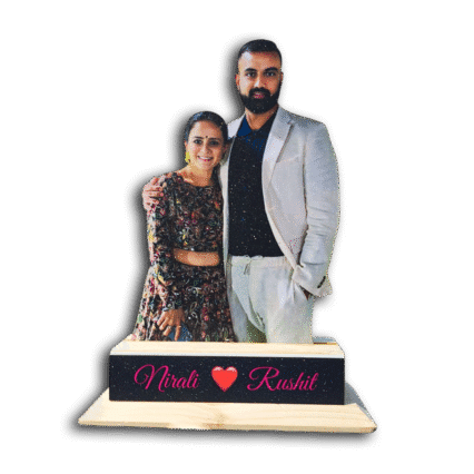 Photo Cutout of a happy couple