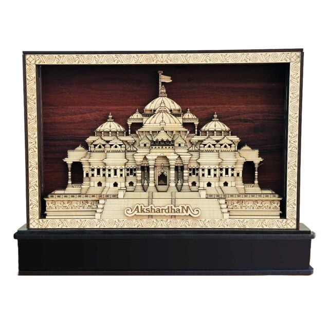 Edu Falaschi Temple of Shadows 特典セット サイン Akshardham Temple Multi-layer MDF Showpiece | Cutesy India