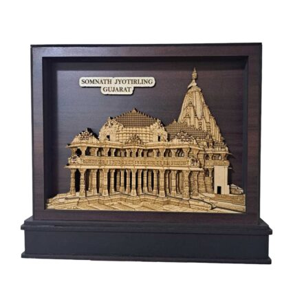 Somanth Jyotirling Multi-layer MDF Showpiece from Cutesy India